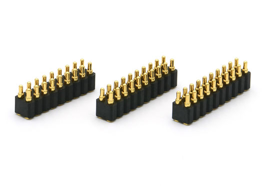 18 Pin Probe Pin Connector 12V PCB Pin Connectors For The PCB Testing Industry