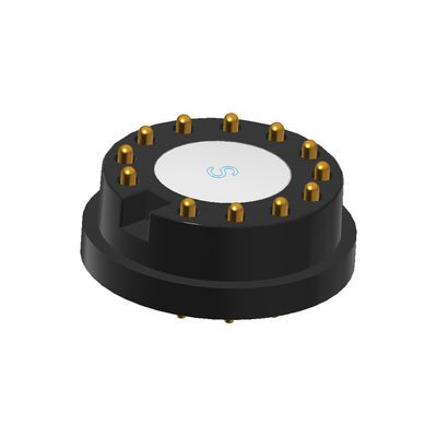 Customized Pogo Pin Magnetic Connector 12 Pin Male And Female Magnetic Connector Round
