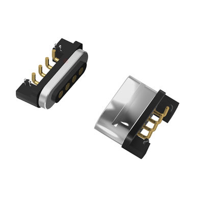 2.2mm Pitch Magnetic Connectors 3A Right Angle Pin Connector 4 Pin