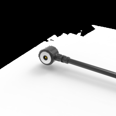 Dia 10.0mm round male and female magnetic dc cable connector with micro projector